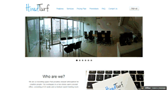 Desktop Screenshot of hiredturf.com